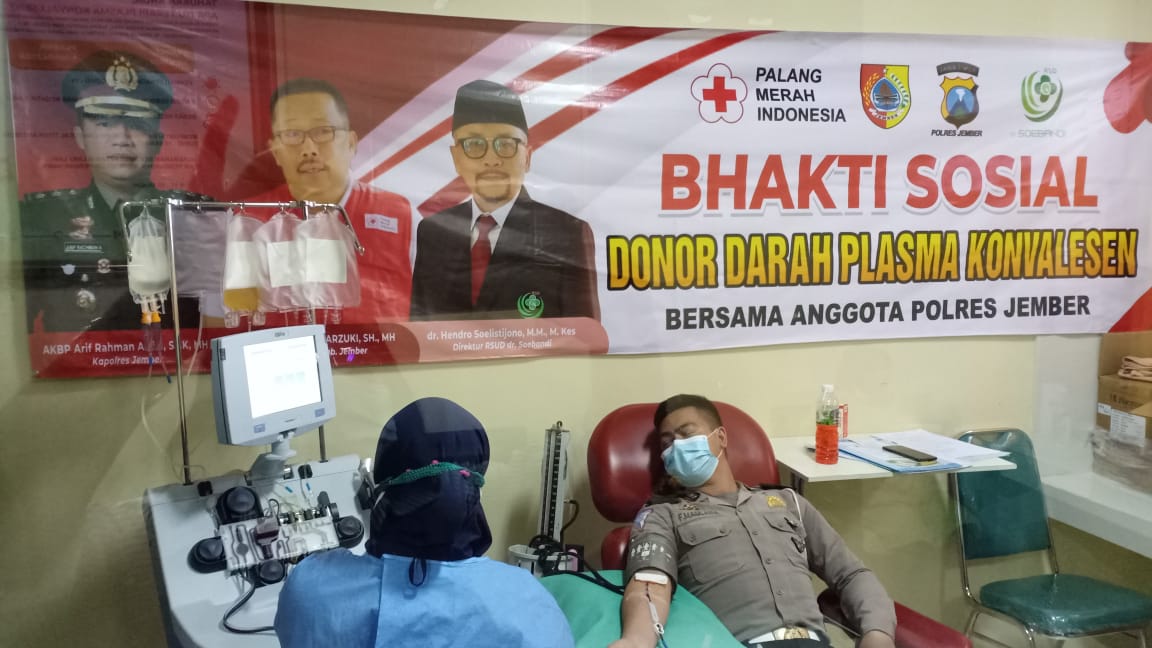 PMI Distribusikan Puluhan Kantong Plasma Ke Pasien Covid-19
