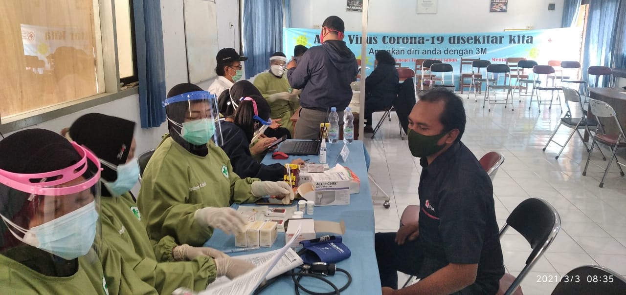 Enam Minggu Pasca Vaksinasi Pertama, Relawan Pendonor Baru Boleh Donor Darah