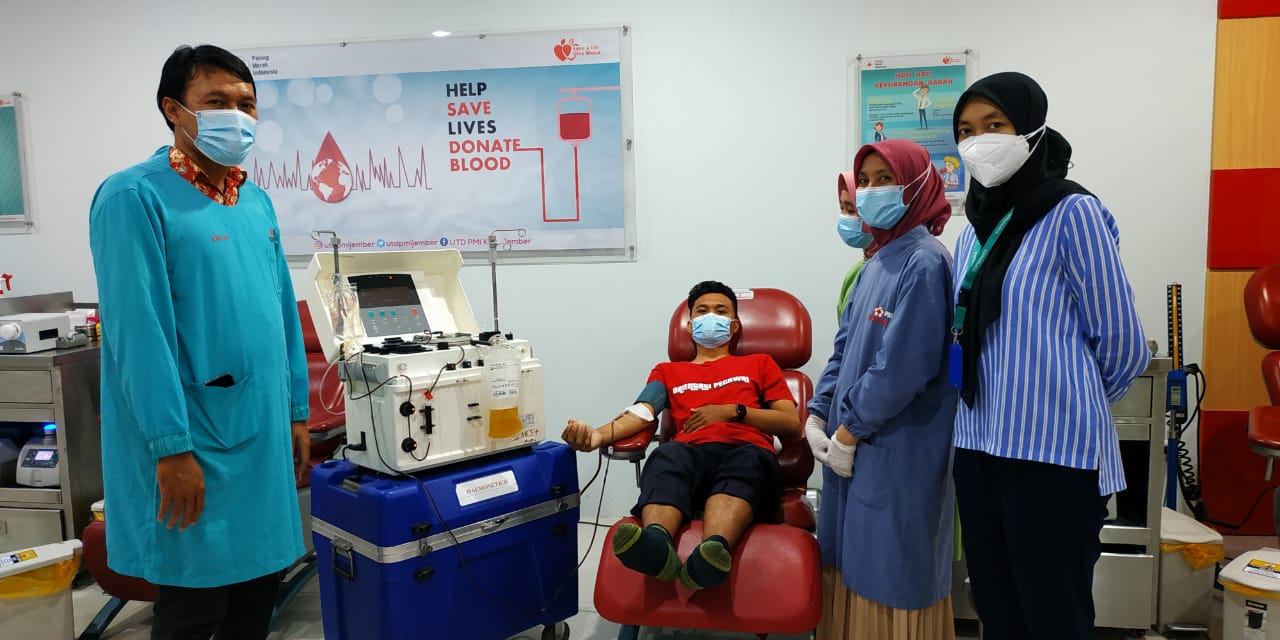 PMI Kembali Produki Plasma Konvalesen Dengan Alat Baru, Siap Layani Permintaan Pasien Covid-19 