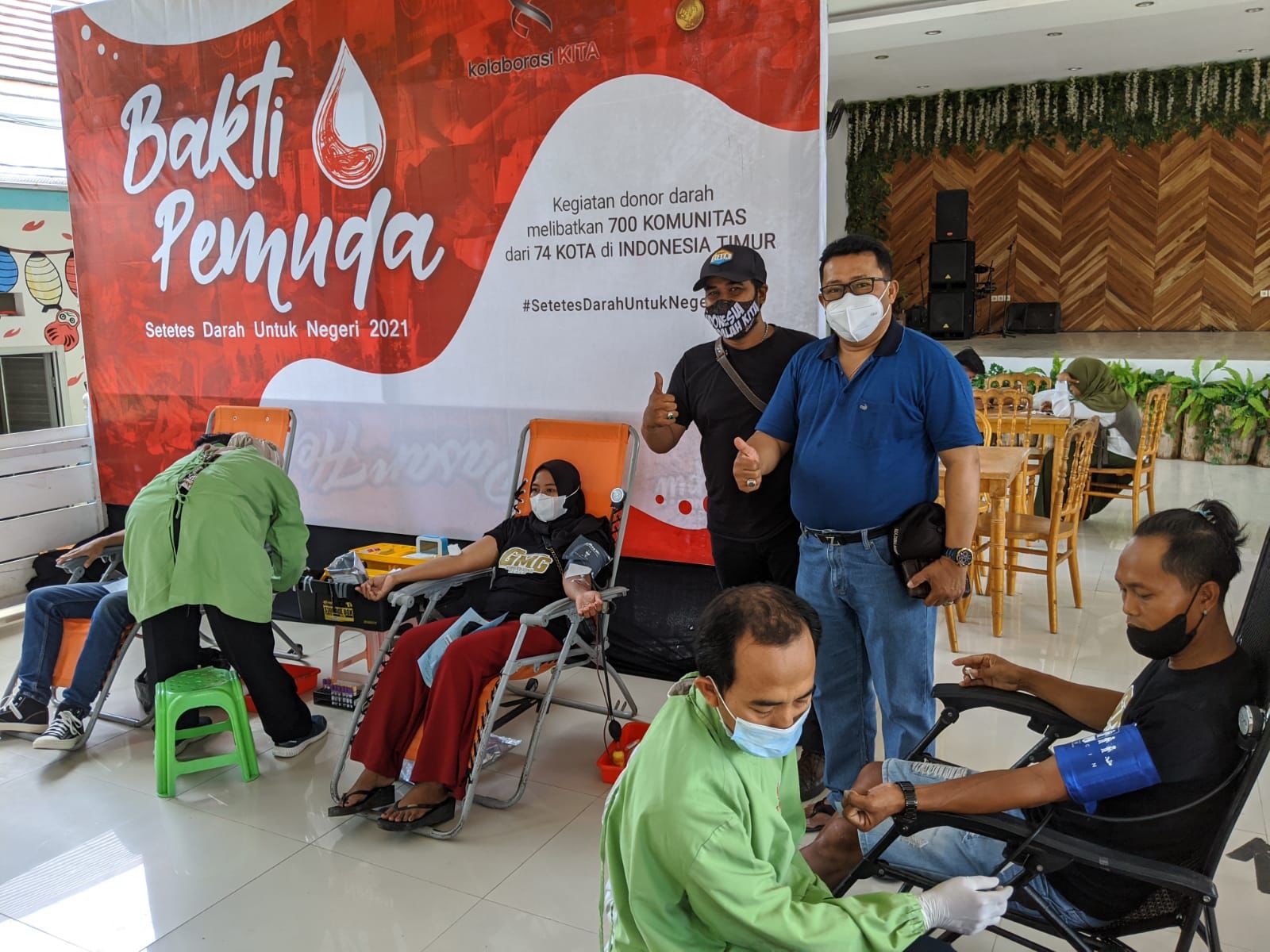 Setetes Darah Untuk Negeri, Donor Darah 700 Komunitas Di 74 Kota Di Indonesia Timur