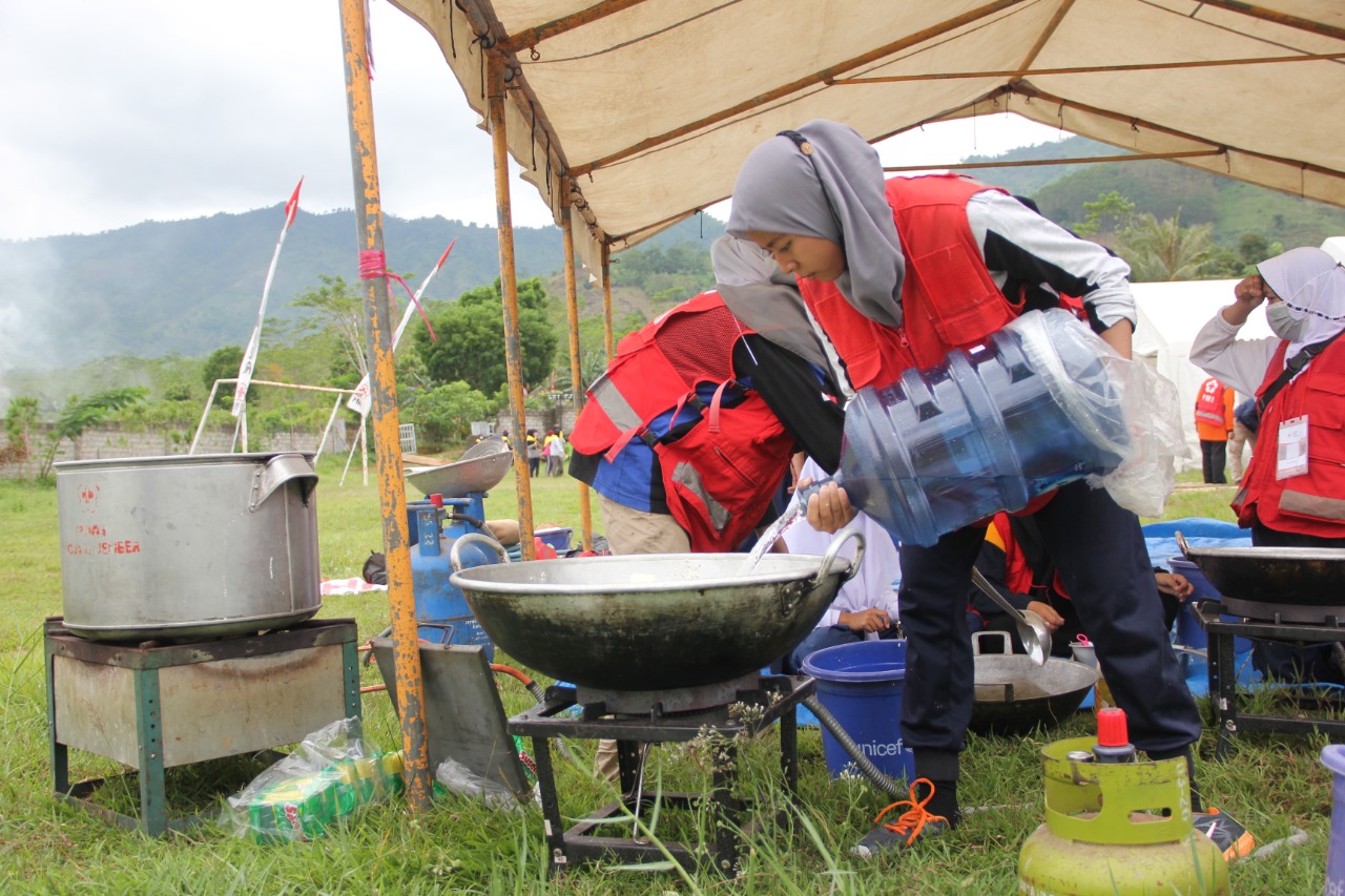 PMI Jember Gelar Latihan Tanggap Darurat Tuntas
