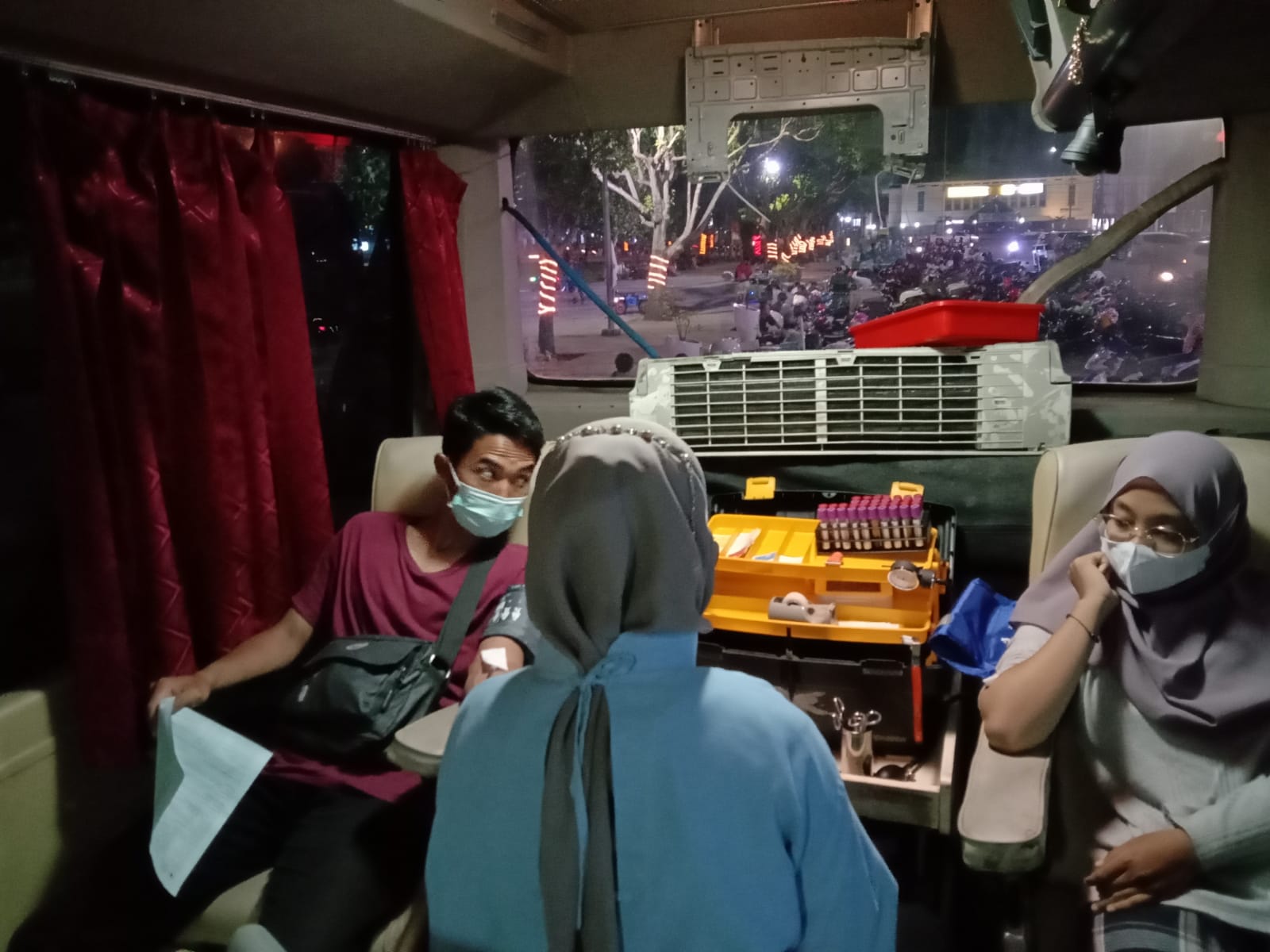 KSR PMI STIE Mandala Galang 39 Pendonor Di Alun-Alun