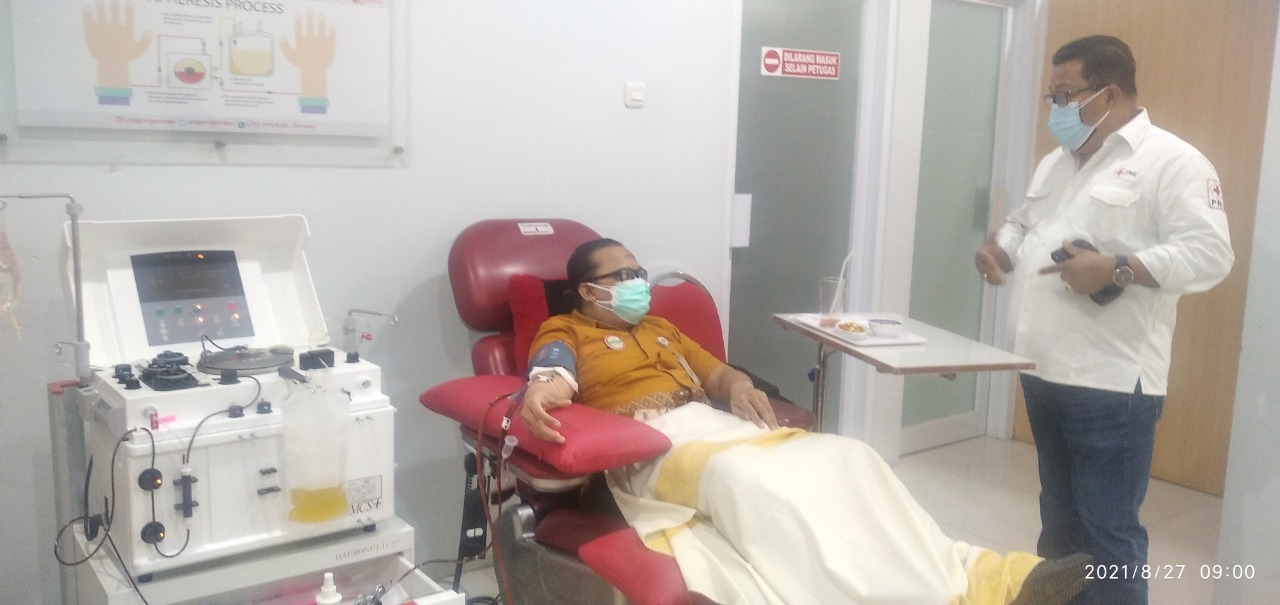 UDD PMI Jember Kembali Aktif Produksi Plasma Konvalesen