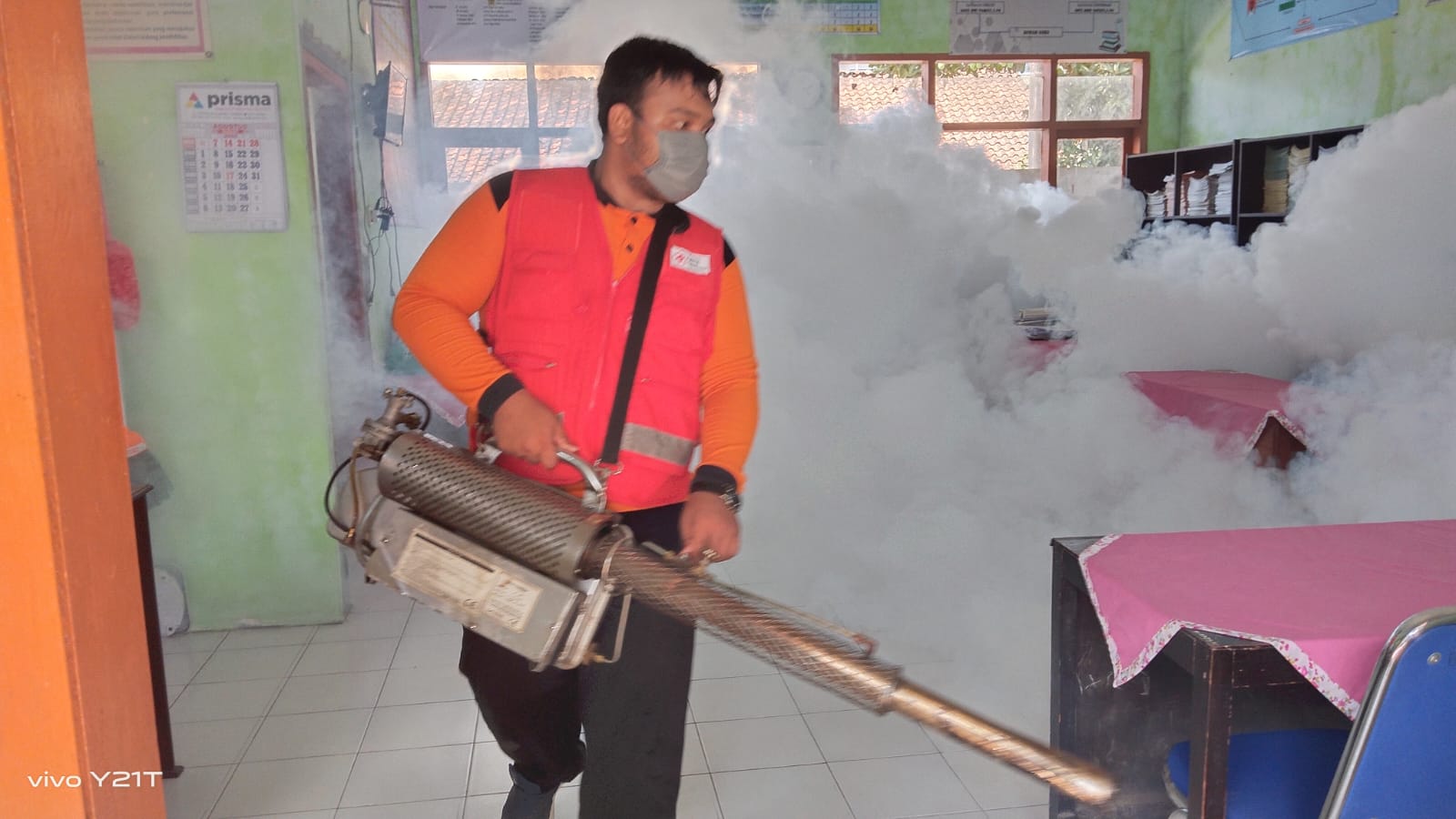 TURUN LAPANG, PMI CEGAH SEJAK DINI PENYEBARAN NYAMUK AEDES AEGYPTI