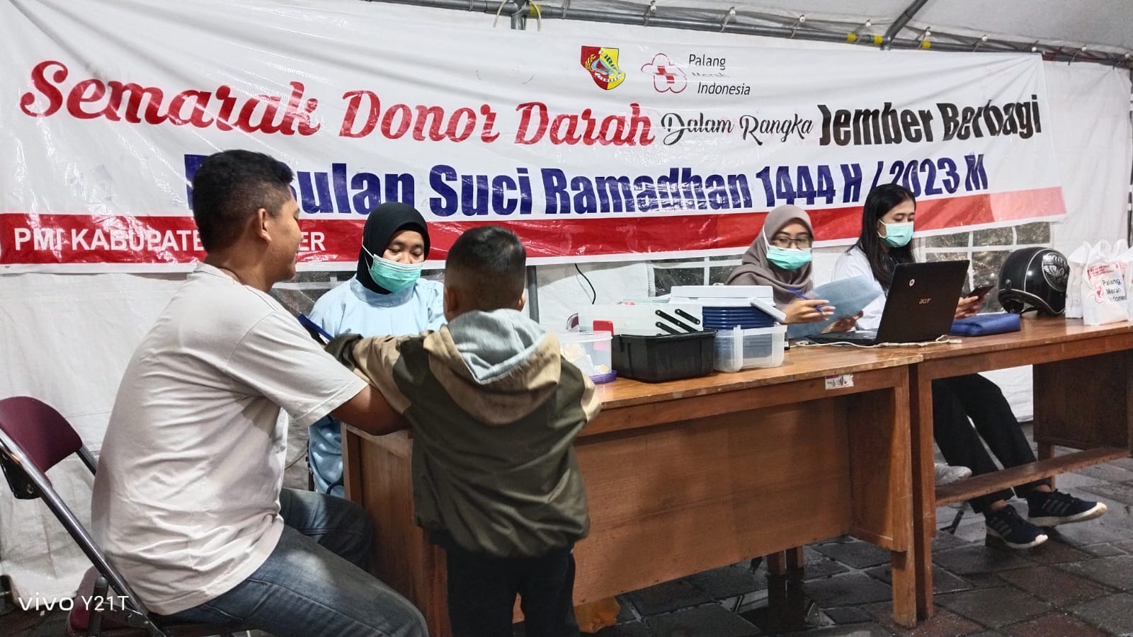 Alhamdulillah, Pertengahan Ramadan 1444 H PMI Kabupaten Jember Berhasil Himpun 1.359 Kantong Darah