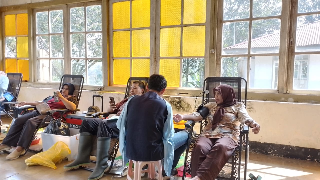 Karyawan, Batih Dan Masyarakat Sekitar PTPN 12 Kebun Zeelandia  Sedekah Darah Melalui Donor Darah Sukarela