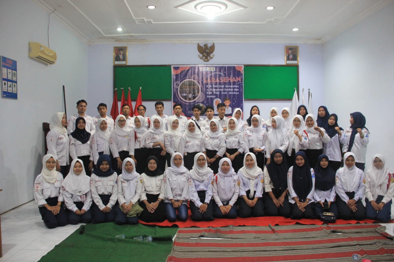 KSR PMI Unit Universitas Jember Gelar Sarasehan Relawan PMI Se-Kabupaten Jember