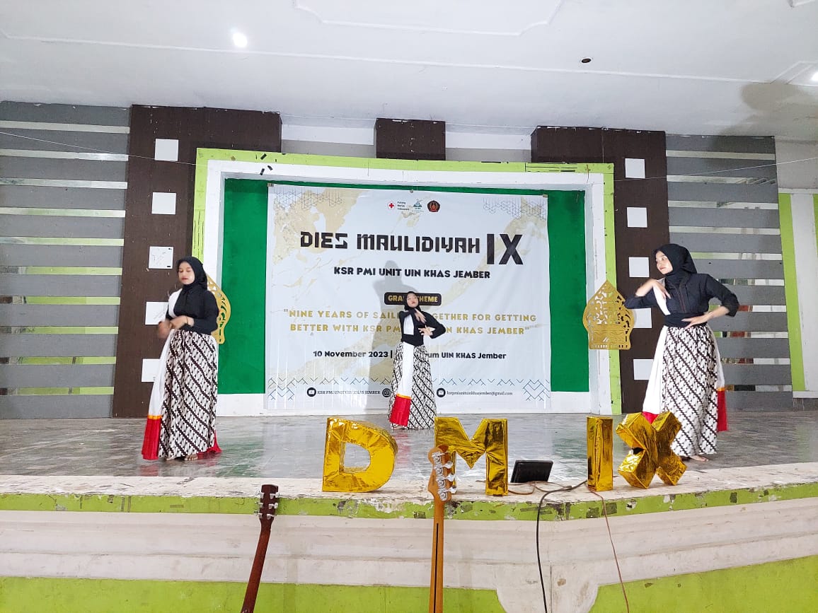 Sembilan Tahun KSR PMI Unit UIN KHAS Jember Mengabdi Untuk Kemanusiaan