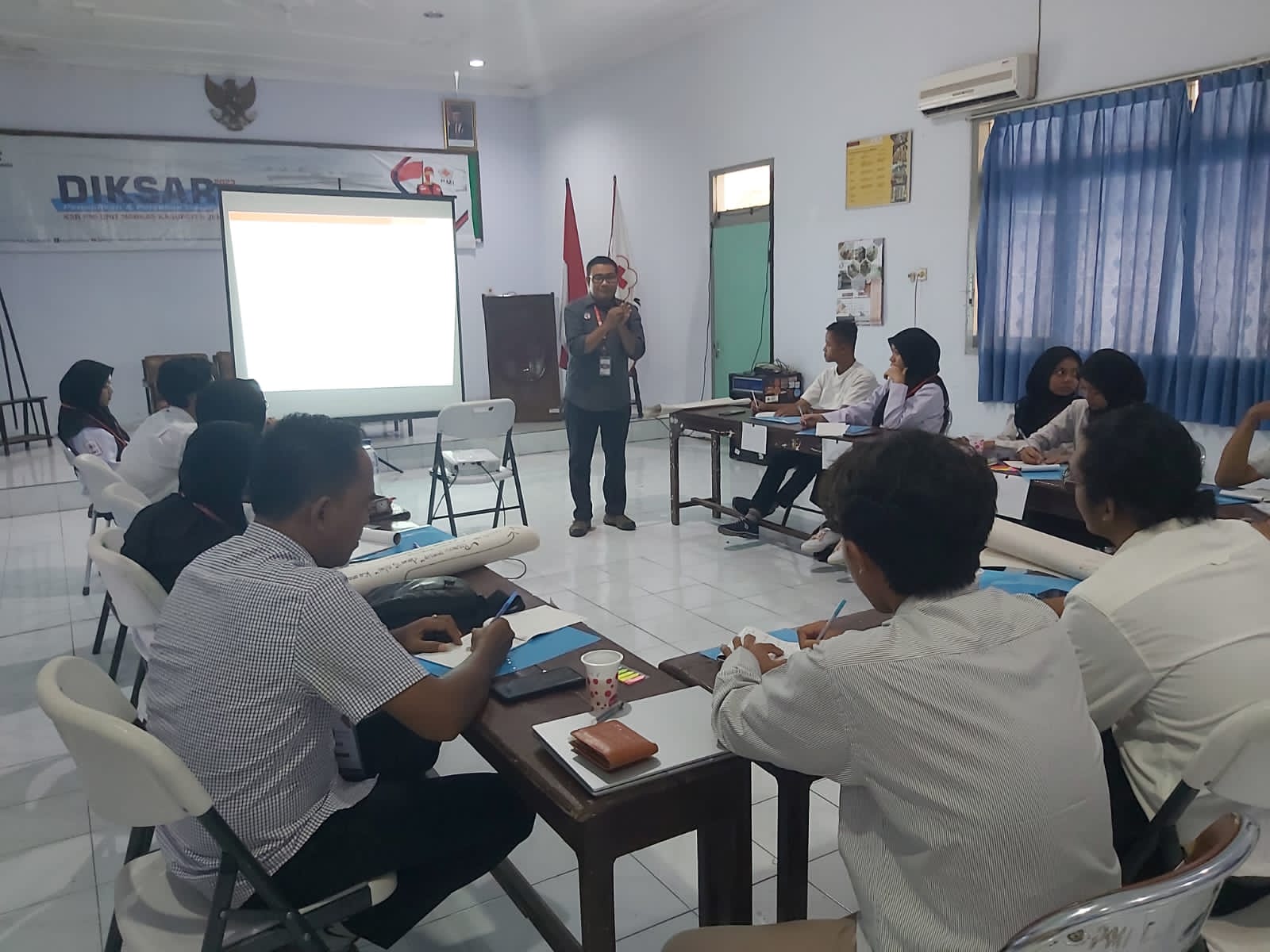 DIKLATSAR KSR PMI Unit Markas Kabupaten Jember Tahun 2023