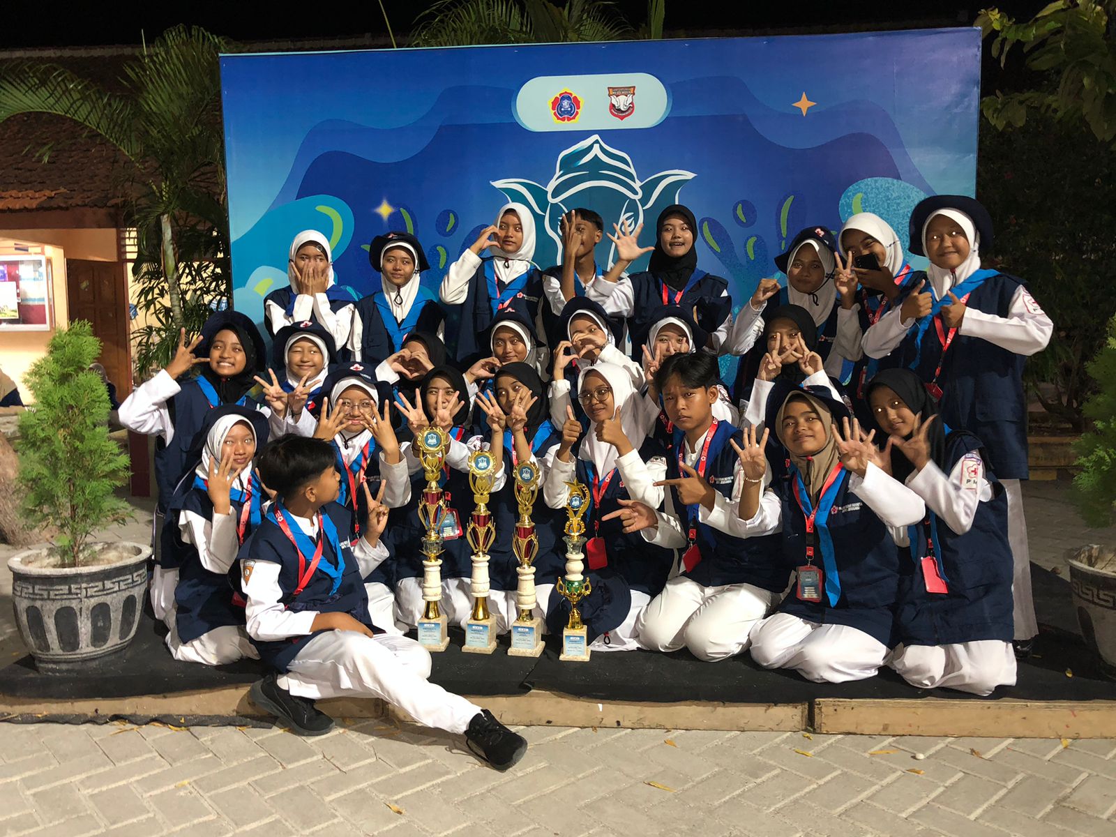 Kontingen PMR Kabupaten Jember Borong 29 Piala Dalam Event Galapalmera 2023 Se Jawa Terbuka