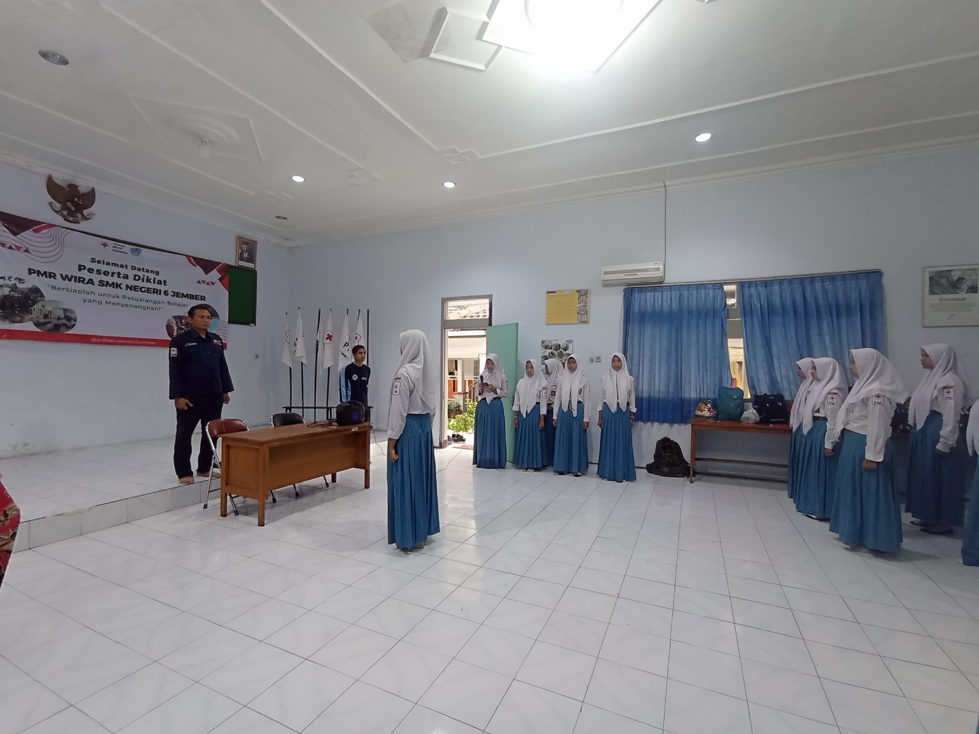 Gelar Pendidikan Kepalangmerahan, PMR SMK Negeri 6 Jember Kader 65 Pelajar
