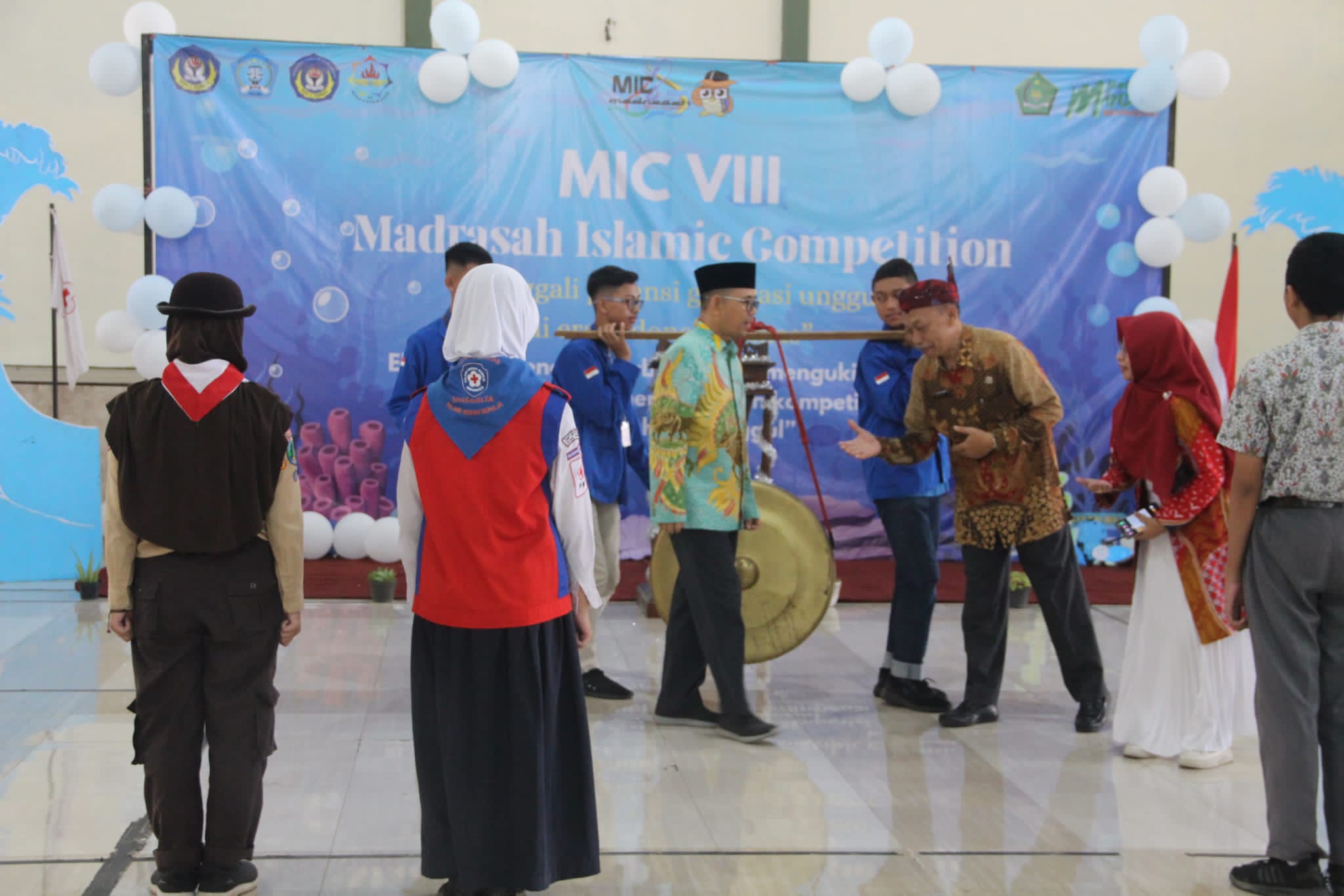 154 Anggota Relawan Muda Dari SMP Dan MTS Di Jember Ramaikan Lomba PMR Tingkat Madya 