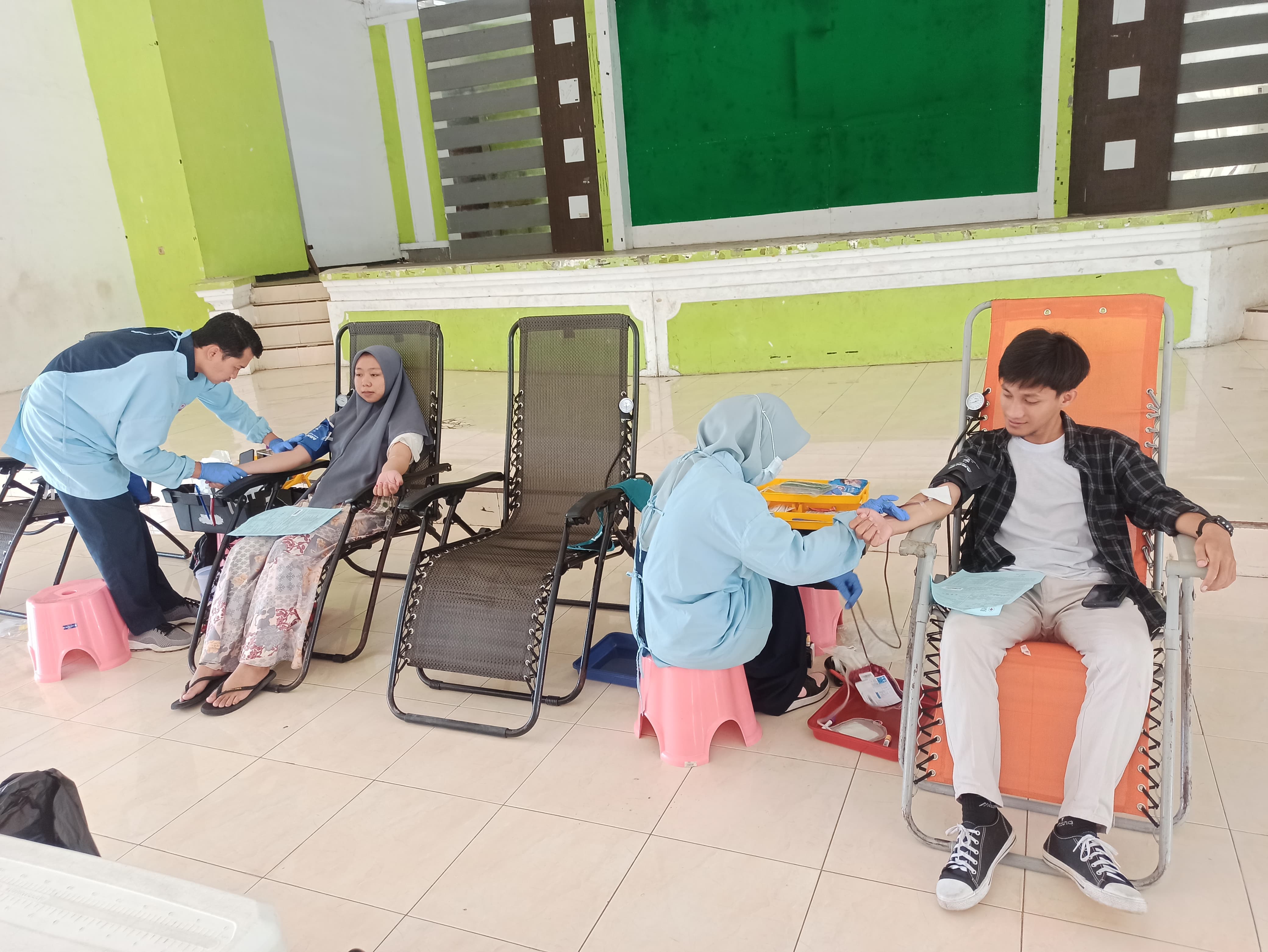 Peduli Kemanusiaan, KSR PMI Unit UIN Khas Jember Gelar Donor Darah Rutin Di Kampus