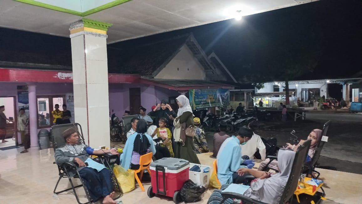 RAMADAN 1446 H, RELAWAN SIBAT KEPANJEN ADAKAN DONOR DARAH SUKARELA