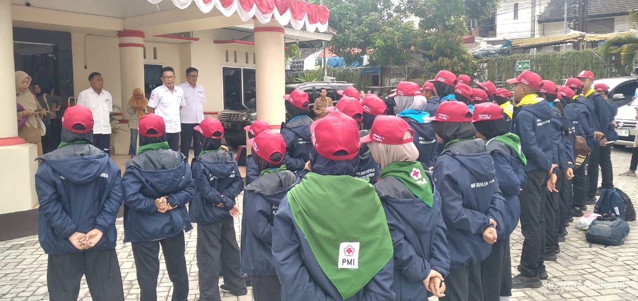 Plt. Ketua PMI Kabupaten Jember Lepas 34 Kontingen Untuk JUMBARA X Tingkat Provinsi Jawa Timur