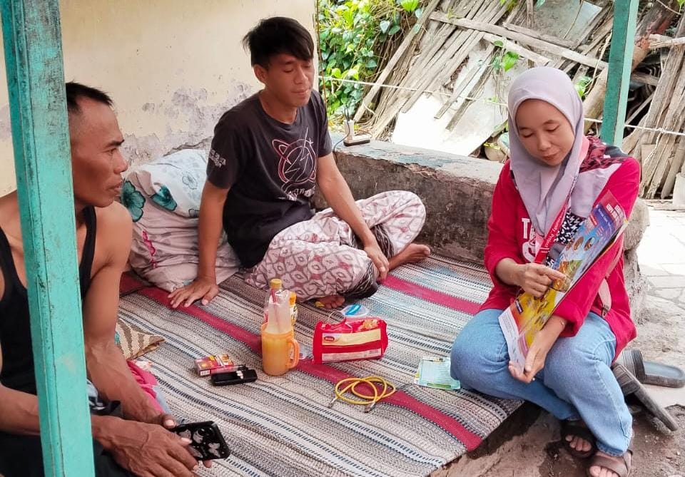 Door-to-door, 765 KK Di Puger Wetan Berhasil Diedukasi Pengurangan Resiko Bencana