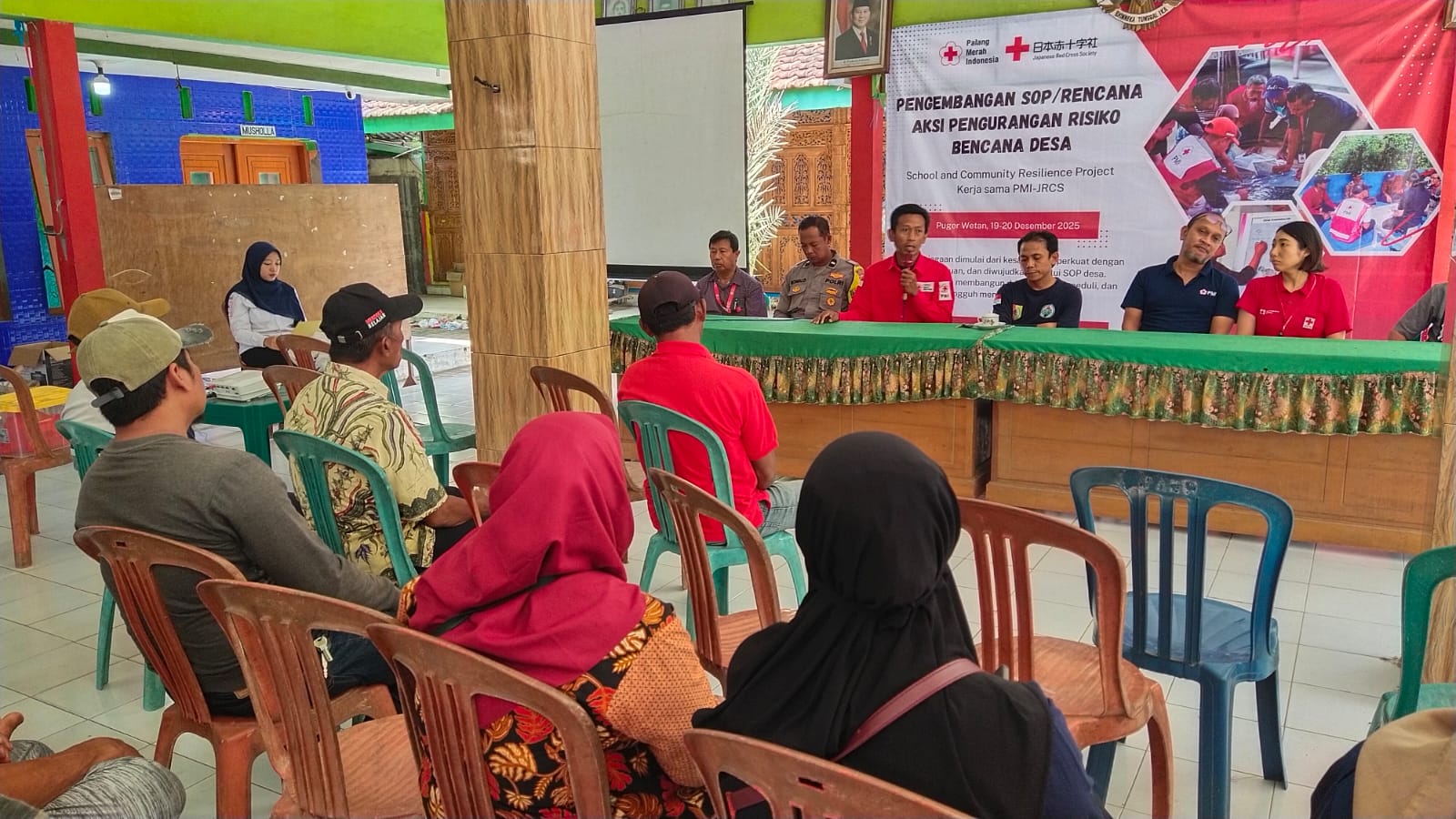 SIBAT Puger Wetan Susun SOP Mitigasi Bersama PMI Jember Dan JRCS