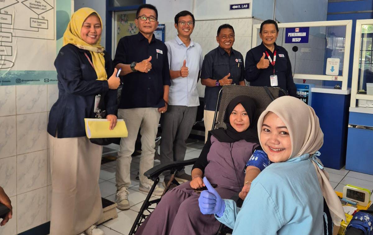 Sinergi Kemanusiaan, Donor Darah Di RS Utama Husada Ambulu Berhasil Himpun 51 Kantong Darah