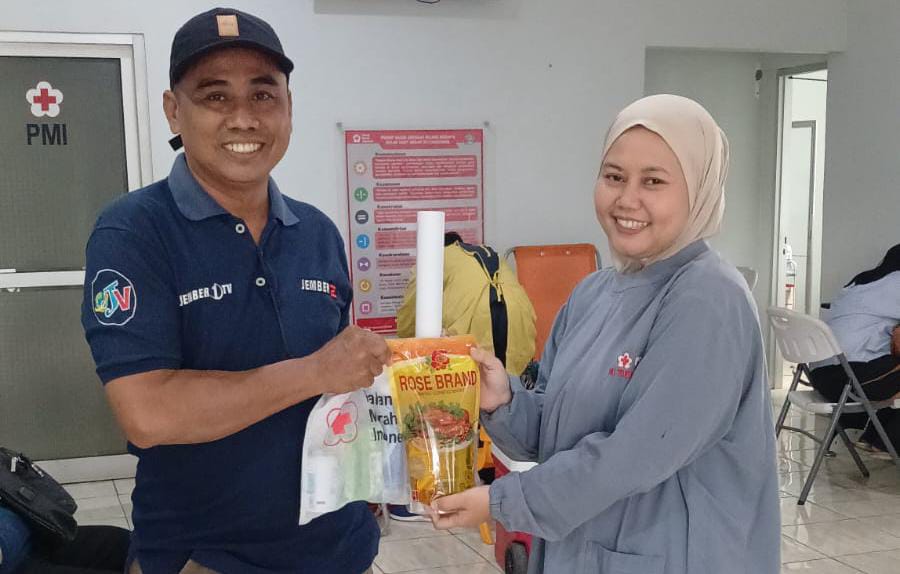 Gerai Donor Darah Di Klinik Kesehatan PMI Jubung Diserbu, 26 Pendonor Bawa Pulang Minyak Goreng