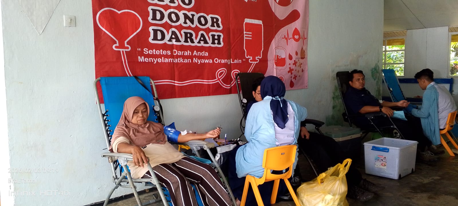 Jaga Stok Darah Jelang Ramadhan, Giliran Karyawan Kebun Silosanen Gelar Aksi Donor