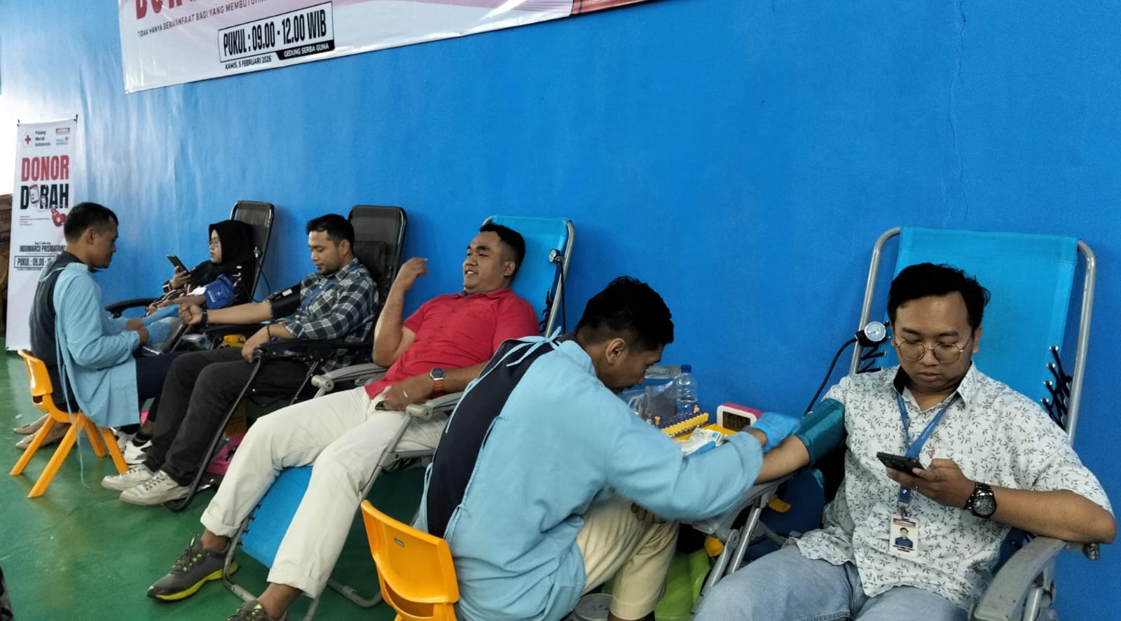Jaga Ketersediaan Stok Darah, Karyawan Indomarco Jember Sumbang 36 Kantong Darah 