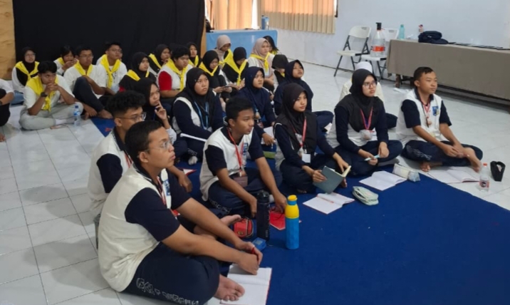 Cetak Kader Kemanusiaan Tangguh, PMR SMAN 1 Jember Gelar Diklat Orientasi MM XLI