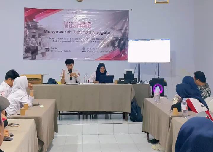 Melalui Mustang, Haidar Al Rafif Resmi Komandoi KSR Unit Markas PMI Kabupaten Jember 