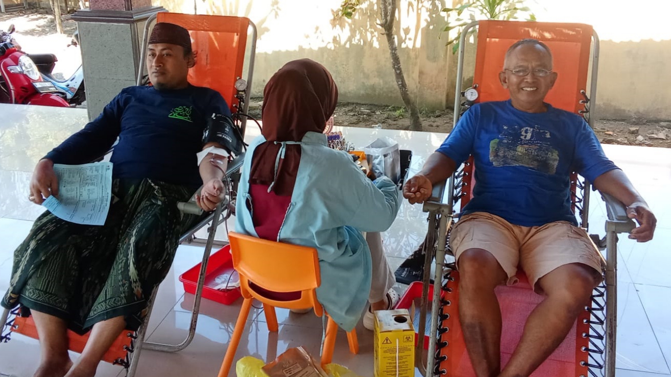 Warga Desa Umbulrejo Antusias Donor Darah, Sumbangkan 26 Kantong Ke UDD PMI Jember 