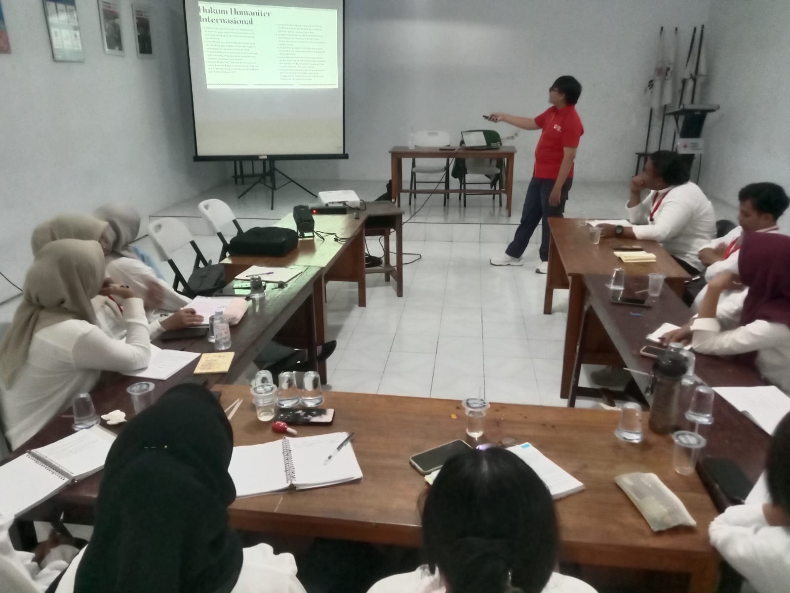 KSR PMI Unit STIA Pembangunan Digembleng Kepalangmerahan