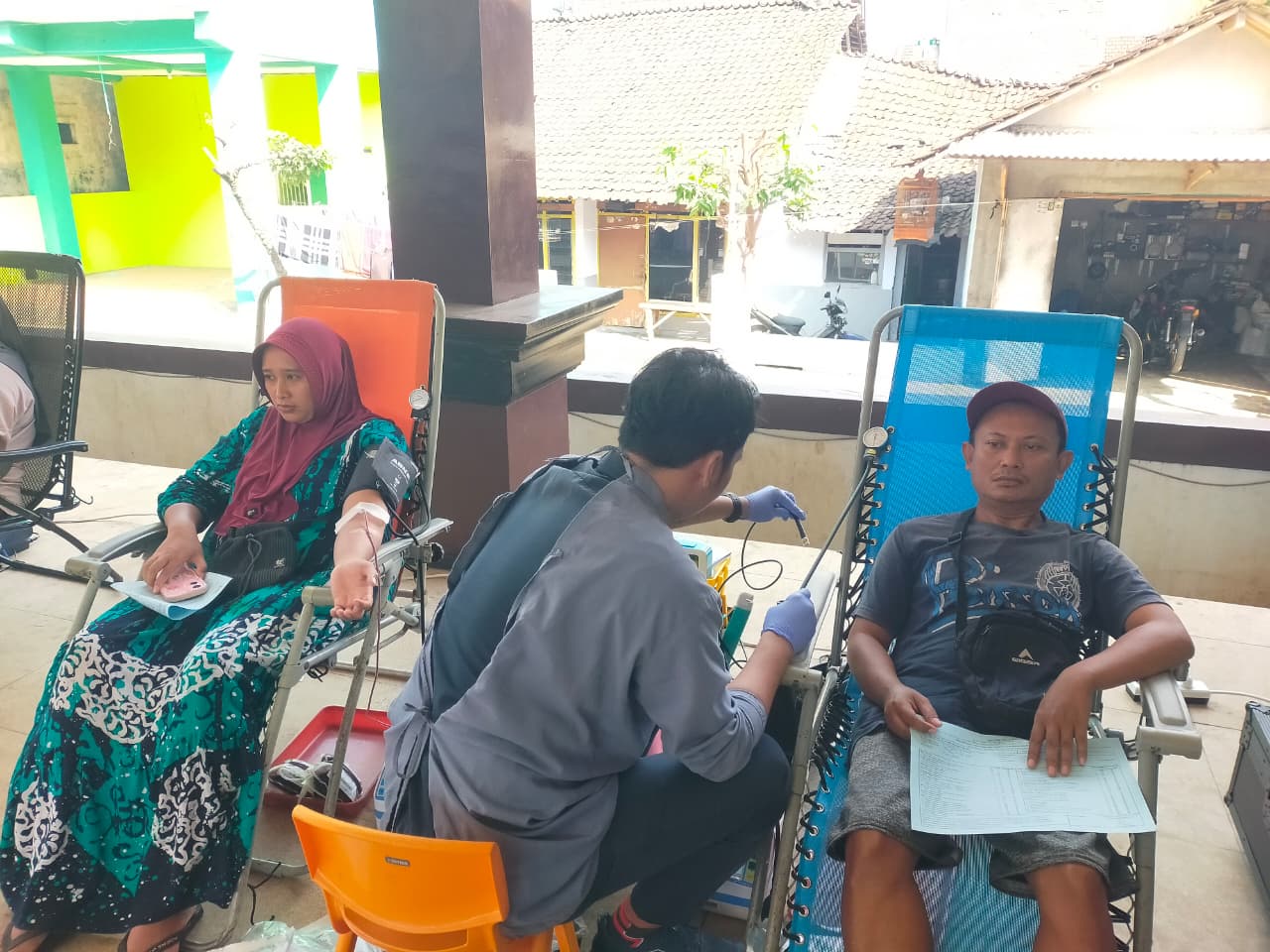 Digerakkan Desa, Donor Darah PMI Jember Memperoleh 63 Kantong Darah