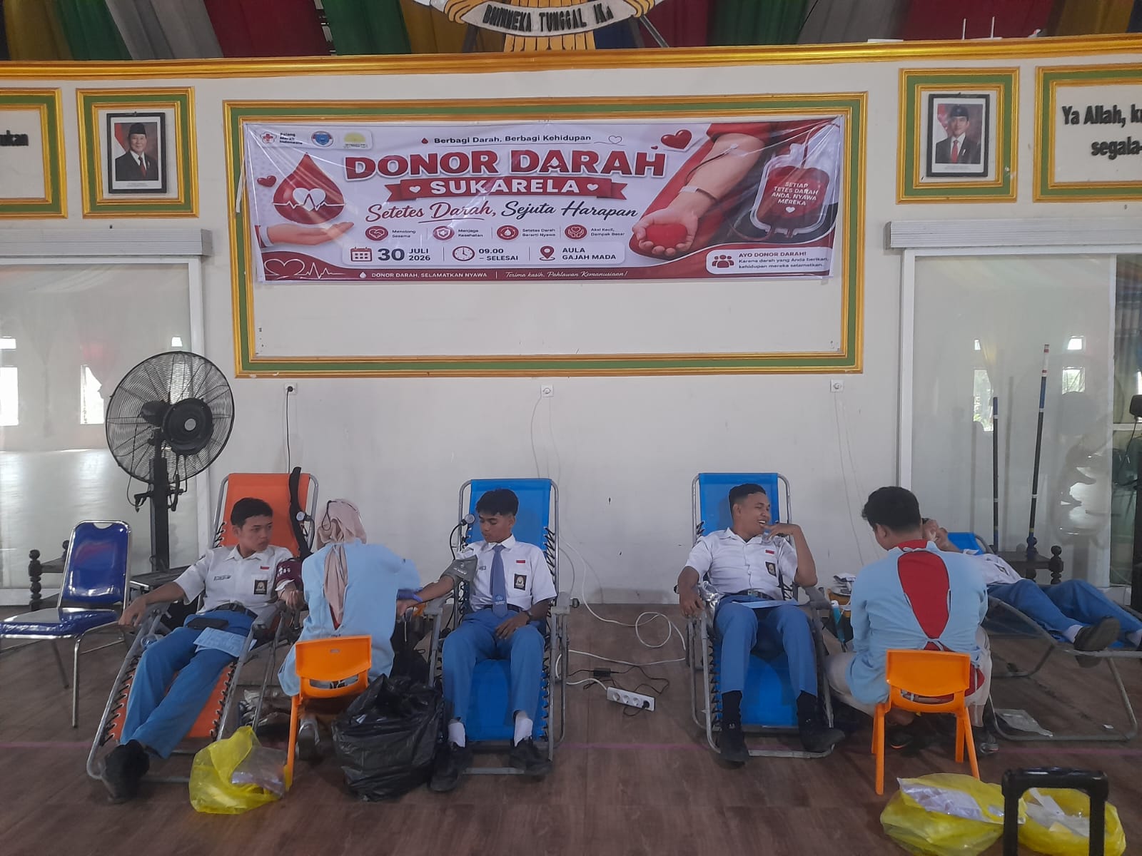 PMR Wira SMAN 1 Kencong Sukses Gelar Donor Darah, Sumbang 33 Kantong Ke UDD PMI
