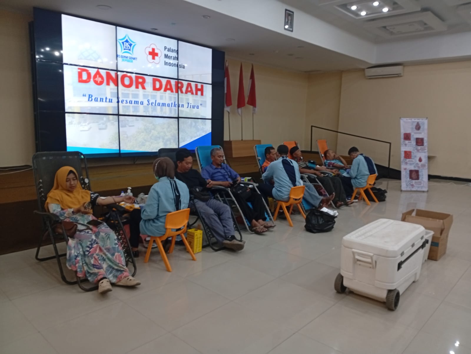 Konsisten Jaga Stok Darah, RS Bina Sehat Rutin Sumbang Puluhan Kantong Darah Ke PMI Jember