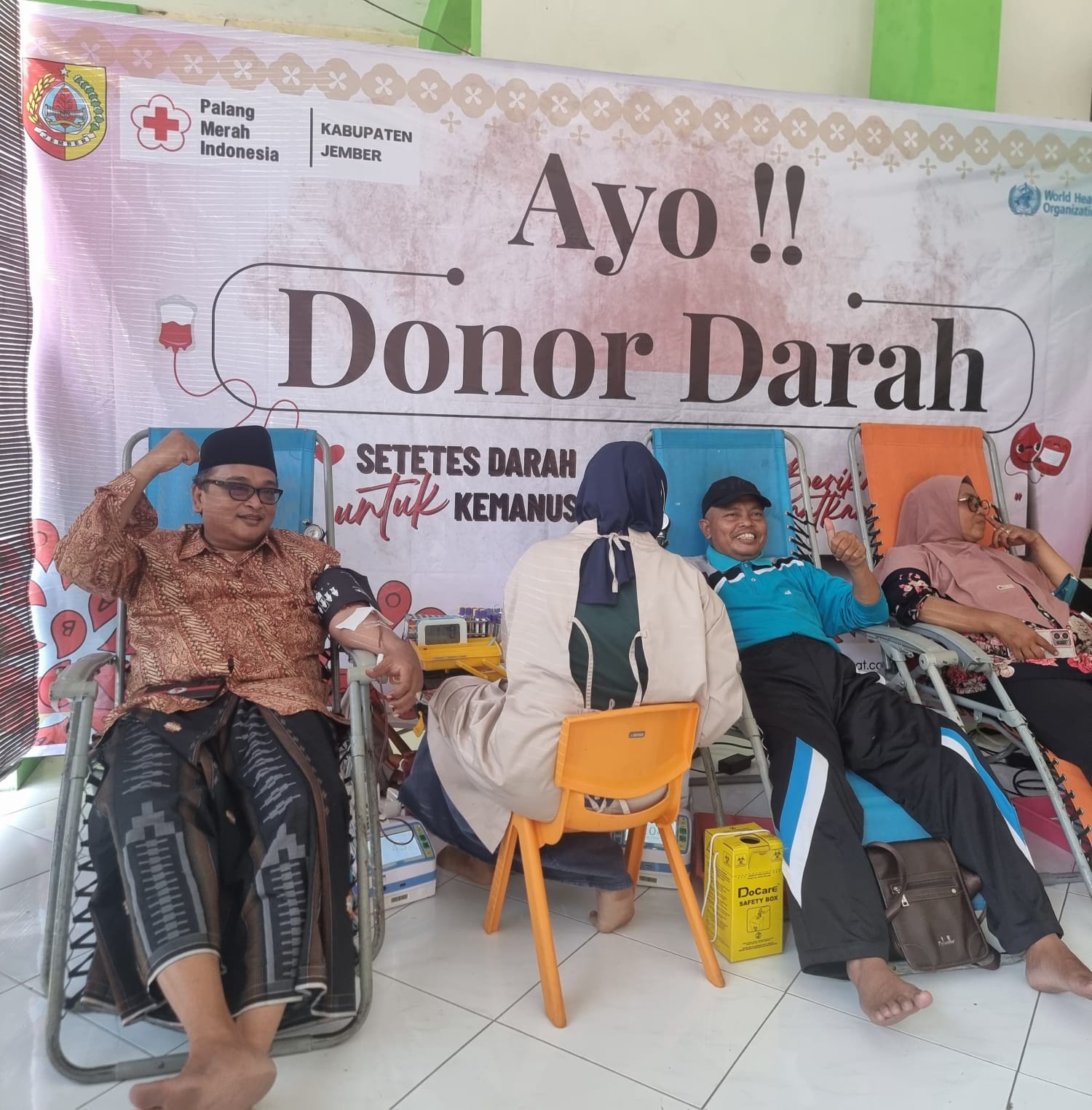PMI Goes To Pesantren: Donor Darah Bikin Tubuh Lebih Sehat Dan Banyak Pahalanya