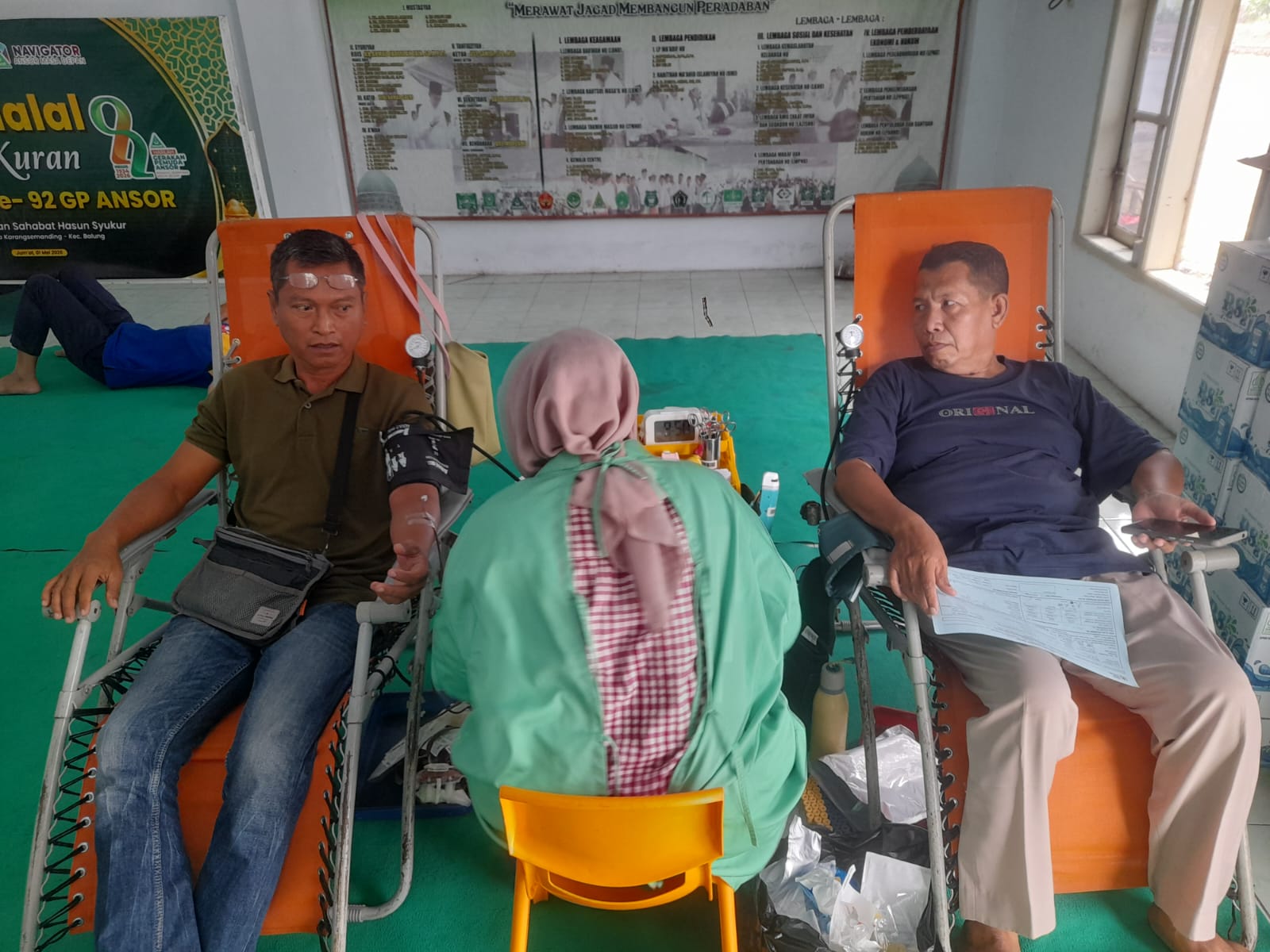 PAHLAWAN KEMANUSIAAN MASA KINI!!, PEMUDA ANSOR BALUNG RUTIN GELAR AKSINYA SUMBANG DARAH UNTUK PMI JEMBER 