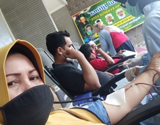 Komitmen Membantu Sesama, NU Ranting Rambipuji Ajak Masyarakat Donor Darah
