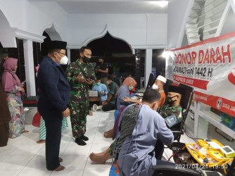 Di Mayang, PMI Himpun 41 Kantong Darah