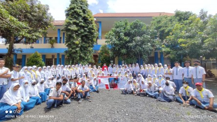 Gelar Acara Orientasi Kemanusiaan, FORPIS DISTRIK 3 Peringati Hari Relawan PMI