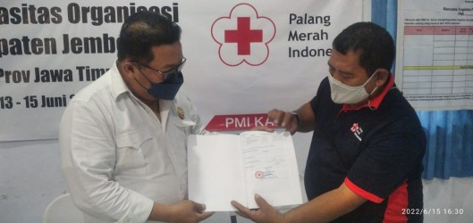 Penilaian BOCA, PMI Jember Berhasil Dapat Skor Tertinggi 