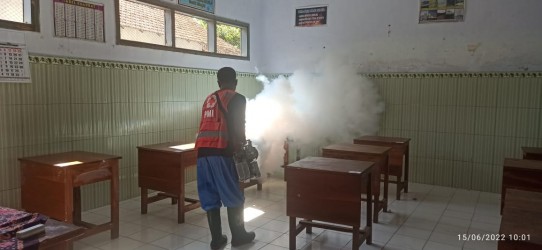 Satu Meninggal Dunia Akibat DBD, Satu Dusun Di Fogging