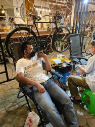 SAMBUT HUT RI KE 77, GREBEG SEDEKAH GELAR DONOR DARAH