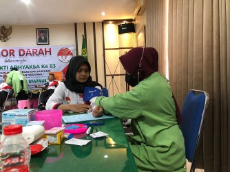 Donor Darah Ramaikan Hari Adyaksa Ke-63, Jaksa Dan Pegawai Kejari Kabupaten Jember Sumbang 25 Kantong Darah