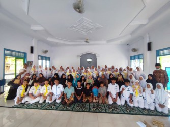 PMR SMK 4 Pancasila Sosialisasikan Pola Hidup Bersih Dan Sehat Di Panti Asuhan Assufyan