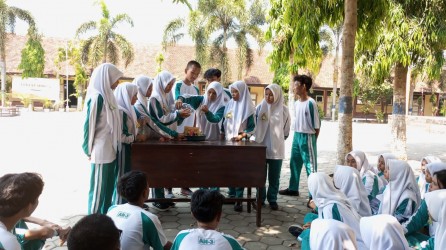 Bentuk Sukarelawan  Mandiri,  PMR Wira SMA Negeri 3 Jember Gelar Diklat Angkatan Ke 34