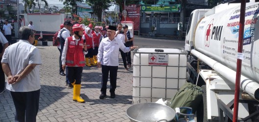 Antisipasi Bencana Hydrometeorologi, PMI  Launching Posko Penanggulangan Bencana