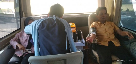 Mapala PALAPA MIPA UNEJ Ajak Mahasiswa Aktif Sedekah Melalui Donor Darah