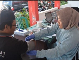 Aksi Kemanusiaan Donor Darah Terukir  Di Balai Desa Sidomukti, Setetes Darah Membawa Sejuta Harapan