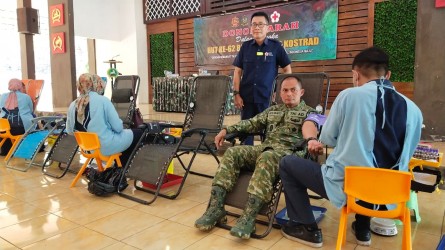Rayakan HUT Ke-62, Brigif 9 Jember Sumbang 108 Kantong Darah, Aksi Kemanusiaan Dipimpin Langsung Komandan Brigif 9 Kolonel Inf. Roliyanto, S.I.P., M.I.P