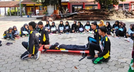 PMR SMPN 1 Puger Kembali Aktif, Gelar Orientasi  Kepalangmerahan Untuk Cetak Pionir Kemanusiaan 