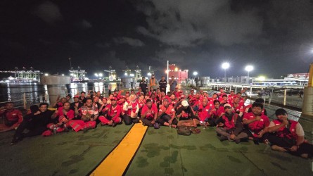 Bersama Relawan PMI Pusat, Dua Relawan PMI Jember Siap Totalitas Bantu Korban Bencana Aceh