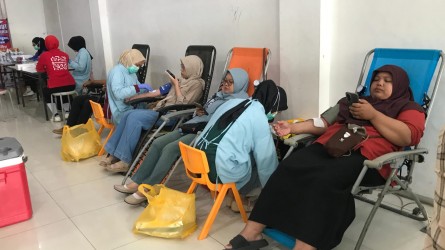 Animo Pendonor Di Matahari Johar Plaza Luar Biasa, 71 Pendaftar Yang Lolos 45 Orang